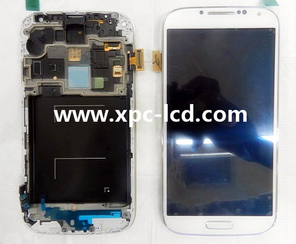 For Samsung S4 I9500 I9505 LCD touch screen White