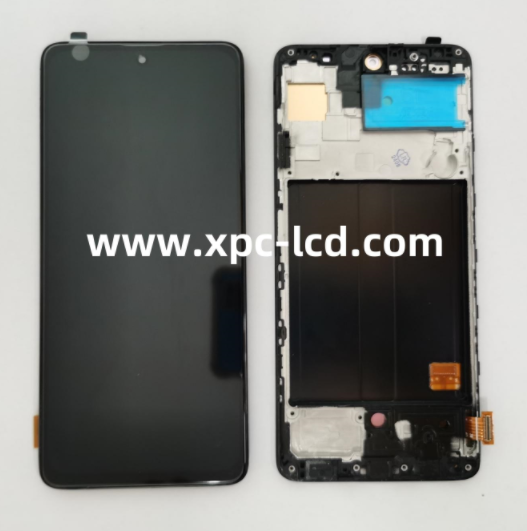 Replacement OLED screen for Samsung A51 OLED complete + frame Black