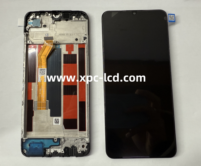 Super AMOLED OPPO REALME NOTE 70T RMX5313 BEST QUALITY LCD + TOUCH + FRAME  BLACK