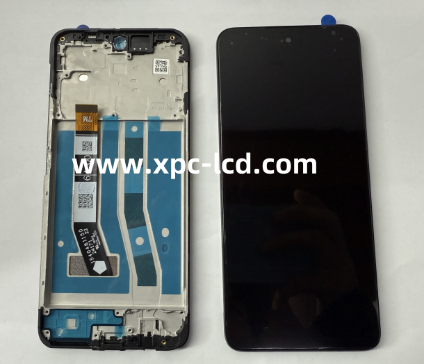 Factory China LCD Price FRAME + DISPLAY + TOUCH FOR Motorola Moto G64 BLACK